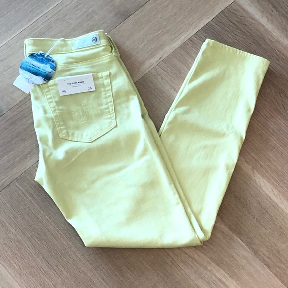 NWT AG Jeans Prima Ankle Citrus Jeans - Picture 11 of 14